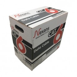 Nexans Cat6 305M 23AWG Pvc Utp %100 Bakır