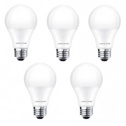 Gecem 9W E27 Duylu Led Ampül 6500K Beyaz Renk 5'li