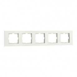 Ovivo Grano Beyaz Beşli Çerçeve