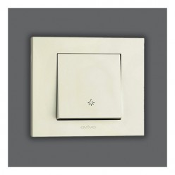 Ovivo Grano Beyaz Light Anahtarı