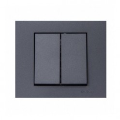 Ovivo Grano Metalik Füme Komütatör Anahtar