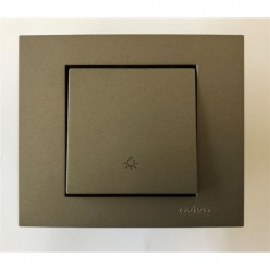 Ovivo Grano Metalik Antrasit Light Anahtar