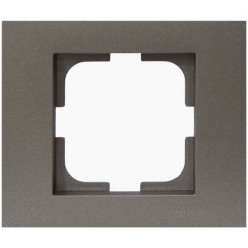 Ovivo Grano Metalik Antrasit Tekli Çerçeve