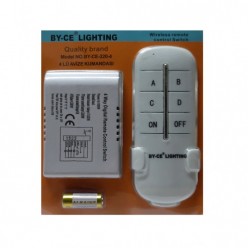 BY-CE Lighting 4'lü Avize Kumandası