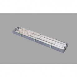 1 Adet 2x54 Yüksek Tavan Armatürü - Philips Elektronik Balastlı - 