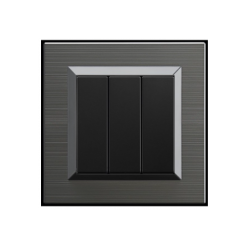 Ovivo Quantum Manyetik Gri	Üçlü Anahtar 