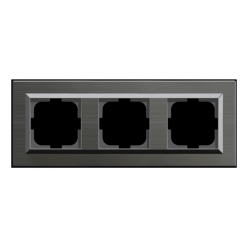 Ovivo Quantum Manyetik Gri Üçlü Çerçeve