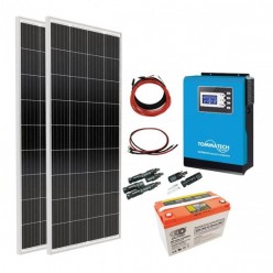 Jel Bataryalı 2 Panelli (460Wp) 3kWe Off-Grid (24V) Solar Paket