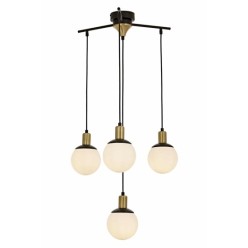 Avonni Siyah Boyalı Modern Avize AVONNI AV-1838-4BSY