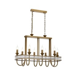 Avonni Eskitme Kaplama Klasik Avize AVONNI AV-1890-8E-YM