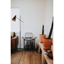 Avonni Siyah Boyalı Lambader AVONNİ LM-9114-1BSY