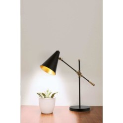 Avonni Siyah Boyalı Masa Lambası AVONNİ ML-9114-1BSY