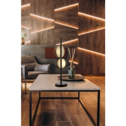 Avonni Siyah Boyalı Masa Lambası AVONNİ ML-9113-2BSY