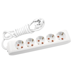 Viko Multi-Let 5 Metre Beşli Priz Topraklı Çocuk Korumalı Klemensli Grup Priz 90 11 35 05