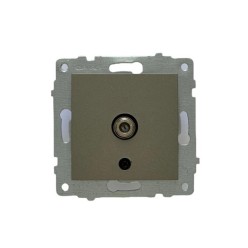 Ovivo Grano Metalik Antrasit F Tipi Uydu Prizi Sonlu Mekanizması