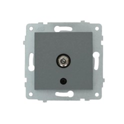 Ovivo Grano Metalik Füme F Tipi Uydu Prizi Sonlu Mekanizması