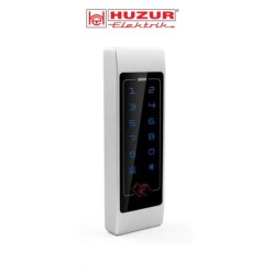 Şifreli Kartlı Geçiş Sistemi Gümüş Kasa (Dış Mekan - Su Geçirmez)