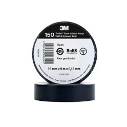 Siyah 3M İzolebant (Elektrik Bandı)