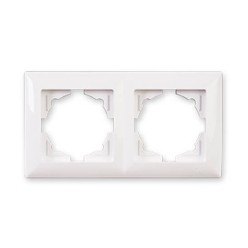 Günsan Visage Beyaz İkili Çerçeve