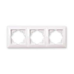 Günsan Visage Beyaz Üçlü Çerçeve