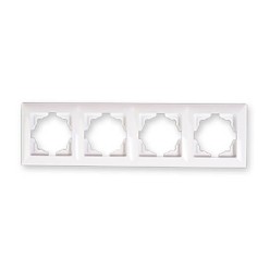 Günsan Visage Beyaz Dörtlü Çerçeve