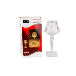 Helios Opto Şarjlı Dimlenebilir Üç Fonksiyonlu Dekoratif Masa Lambası HS 8103
