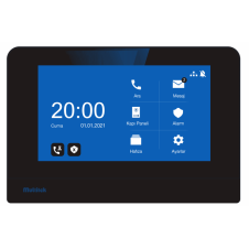 Multitek IP İnterkom Linux LIM-70 7 inç LCD Ekran Alarm Özellikli Daire Monitörü 9G 06 00 0003