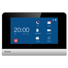 Multitek IP İnterkom Linux LIM-70 V 7 inç LCD Ekran Alarm Özellikli Daire Monitörü 9G 06 00 0002