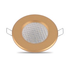 Nisa Luce 5W Led Spot Armatür Gold Kasa EAMP060/G