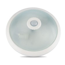 Nisa Luce Sensörlü Tavan Armatürü - 2 X E27 Duy - Beyaz Kasa - Saç Gövde - Cam E2002