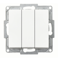 Günsan Visage Beyaz Üçlü Anahtar Mekanizması