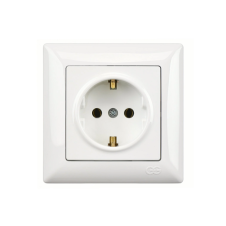 Günsan Visage Beyaz Topraklı Priz (Çerçeve Dahil)