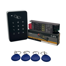 Şifreli Kartlı Geçiş Sistemi - 60w 5A Trafo - 4 Adet Anahtarlık Kumanda - Türkçe Kullanım Kılavuzu (İç Mekana Uygundur)