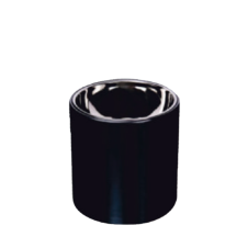 Helios Opto Yuvarlak Siyah Gümüş Kasa HS 1640