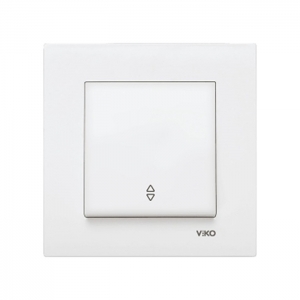 Viko Karre Beyaz Vavien Anahtar (Çerçeve Dahil)