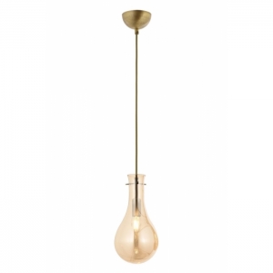 AVONNI AV-60092-1E Eskitme Kaplama Modern Avize, E14, Metal, Cam, 15cm