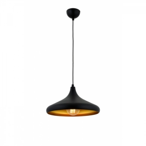 AVONNI AV-4106-M8-BSY-36 Siyah Boyalı Sarkıt, E27, Metal, 36cm