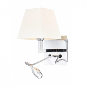 AVONNI HAP-9064-LED Krom Kaplama Aplik, E14, Metal, 22x25cm