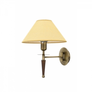 AVONNI HAP-9009-1E Eskitme Kaplama Aplik, E27, Metal, Ahşap, 20x24cm