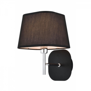 AVONNI HAP-9071-1BS Siyah Boyalı Aplik, E14, Metal, 18x22cm