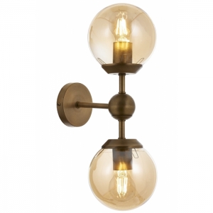 AVONNI AP-62076-02 Eskitme Kaplama Aplik, E27, Metal, 15x25cm