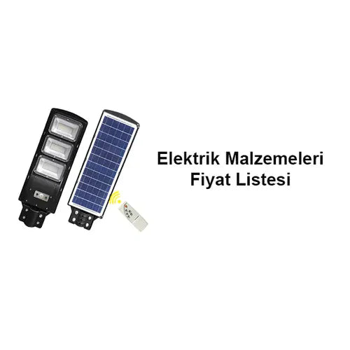 Elektrik Malzemeleri Fiyat Listesi