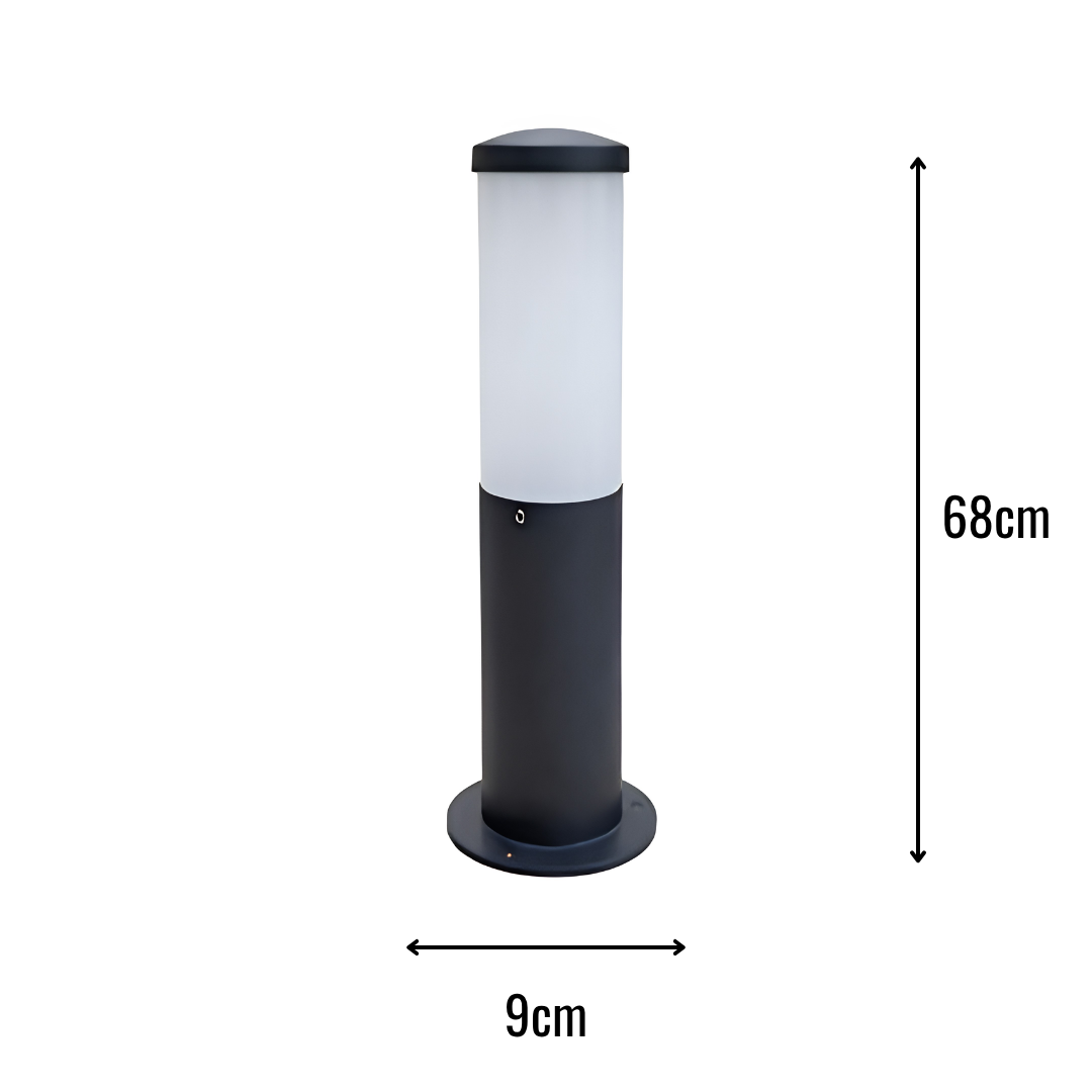 Zerpa Alüminyum Kafa Bollard Tekli Z 20801