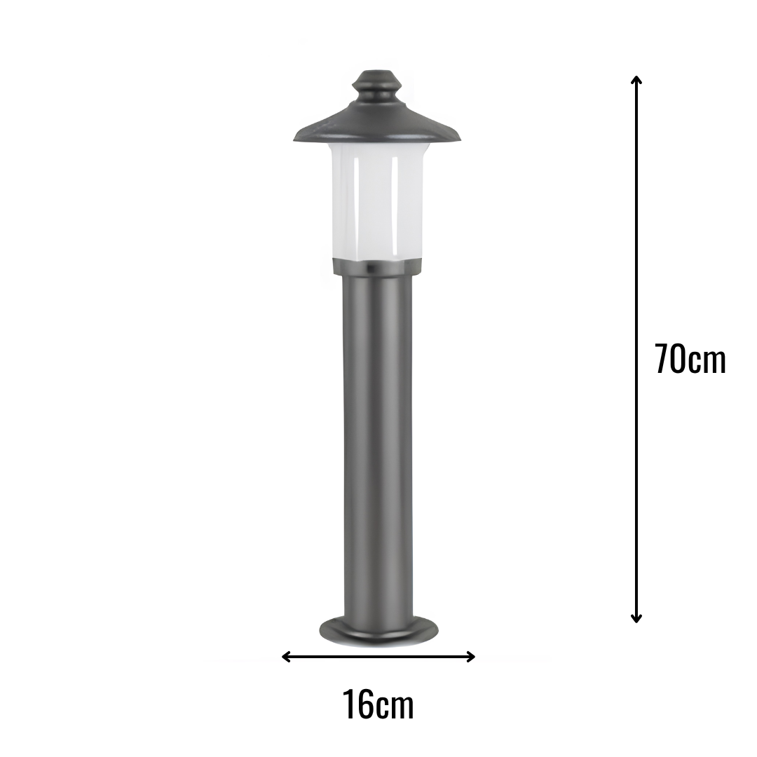 Zerpa Alüminyum Kafa Bollard Tekli Z 20822