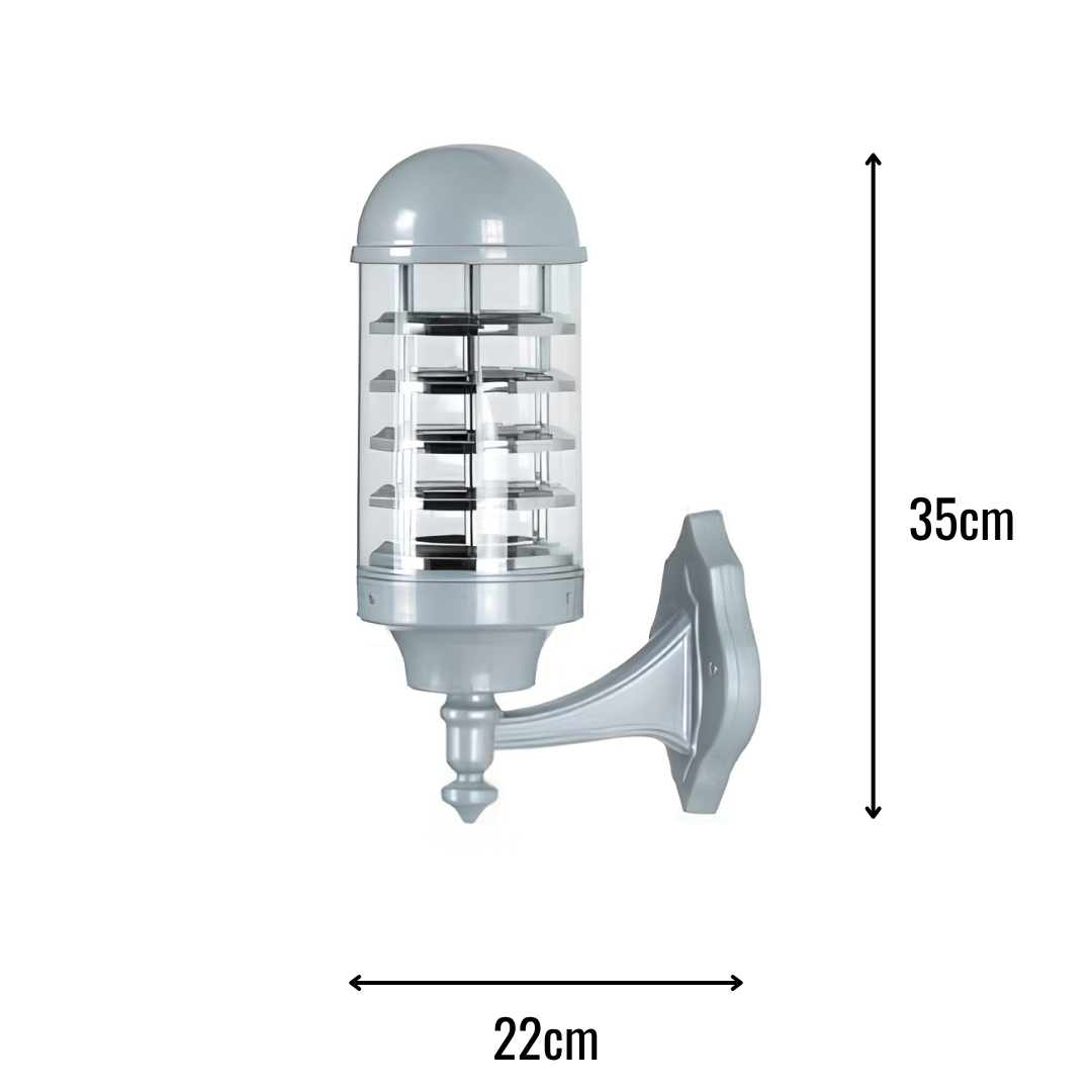 Zerpa Alüminyum E27 Duylu Bollard Tekli Z 20405