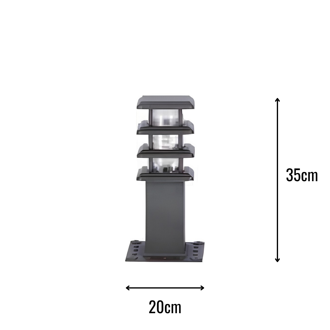 Zerpa Alüminyum Bollard Tekli Z 20835