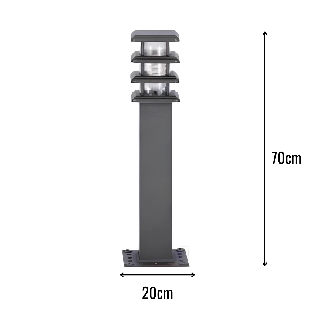 Zerpa Alüminyum Bollard Tekli Z 20836