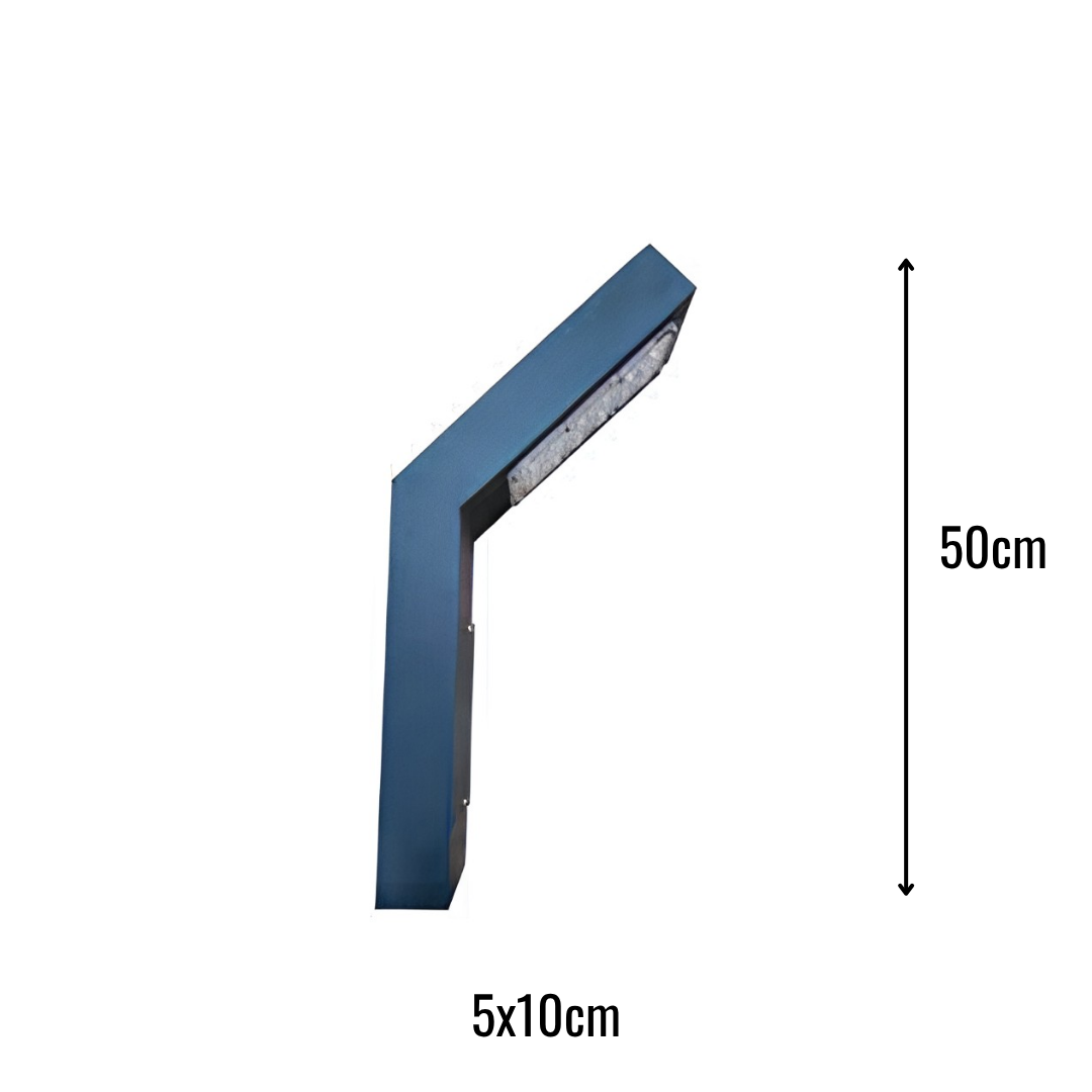Zerpa Alüminyum Bollard 20w Ledli Tekli Z 12852-1