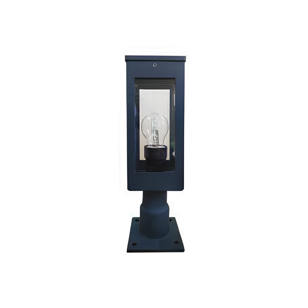 Zerpa Alüminyum Bollard E27 Duylu Tekli Z 13055
