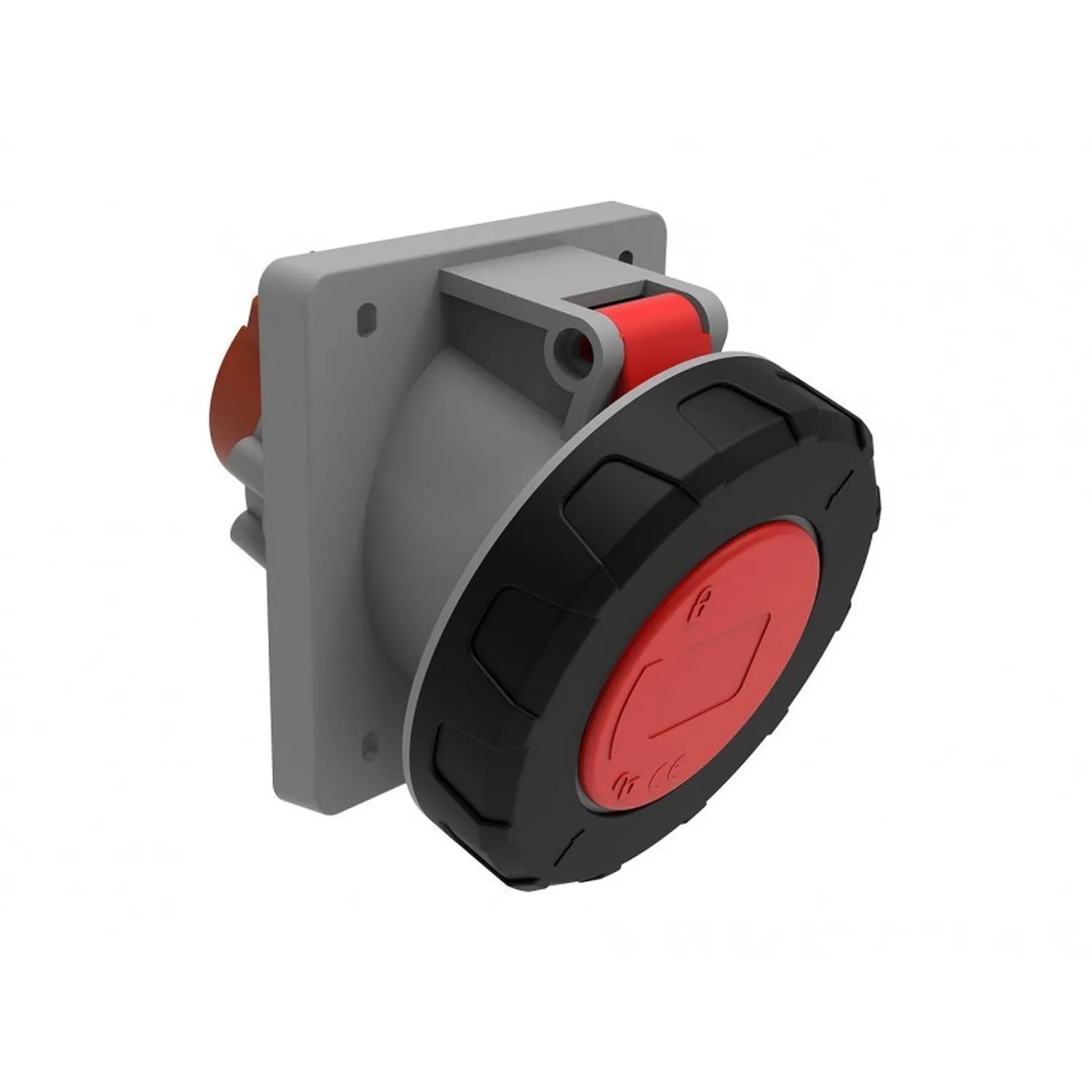 Bemis 5/63A. 45° Eğik Makine Priz (RS) IP67 BC1-4505-7420